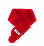 PUPPY POM-POM MUFFLER