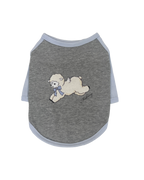 PEBBLES x MABLING BELL RAGLAN TEE