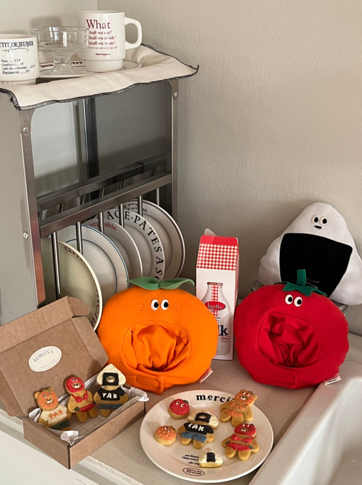 PICNIC SERIES HAT - TOMATO